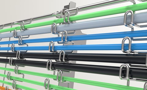 Vecotec - Vecoclip cable ladders for cable separation Vecotec - Vecoclip cable ladders for cable separation