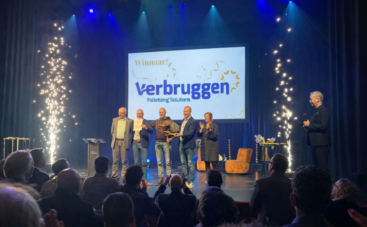 Verbruggen Palletizing Solutions wins Entrepreneur of the Year 2025 in the Netherlands. Verbruggen Palletizing Solutions wins Entrepreneur of the Year 2025 in the Netherlands.