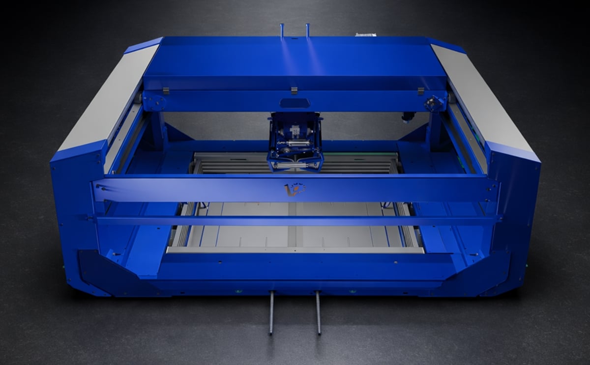 Front-facing view of the redesigned Verbruggen Topframe with unified frame architecture and integrated V-shaped status light Front-facing view of the redesigned Verbruggen Topframe with unified frame architecture and integrated V-shaped status light
