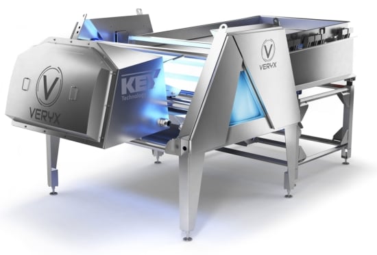 One of Key Technology's new VERYX sorters
