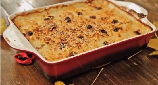How to make a Cranberry Potato Gratin

