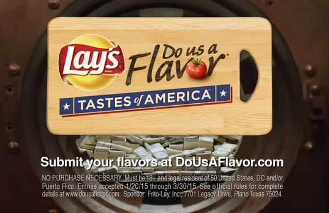 Submit your flavors at DoUsAFlavor.com
