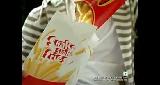Here is how McDonald's presented the Shake Shake Fries in India more than 5 years ago. 
