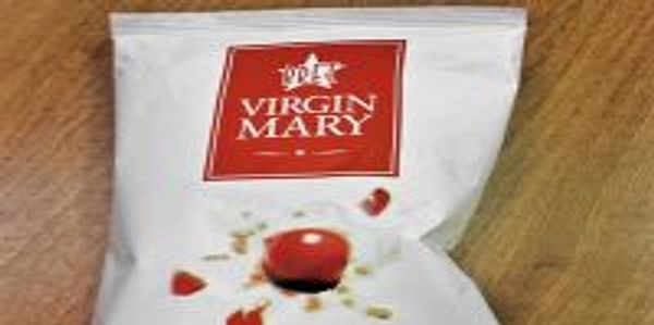  A package of the offending virgin mary potato chips