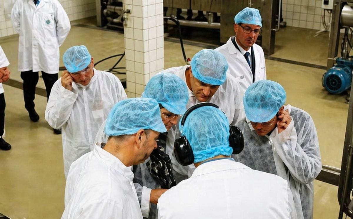 Representatives from the Danish ministries visiting KMC