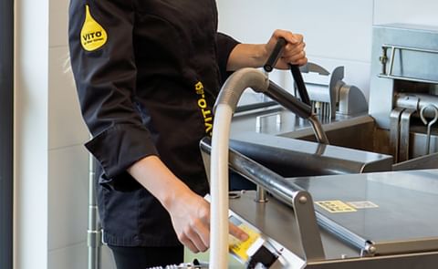 The next generation of frying oil management – VITO XM with 100-liter capacity and digital integration The next generation of frying oil management – VITO XM with 100-liter capacity and digital integration