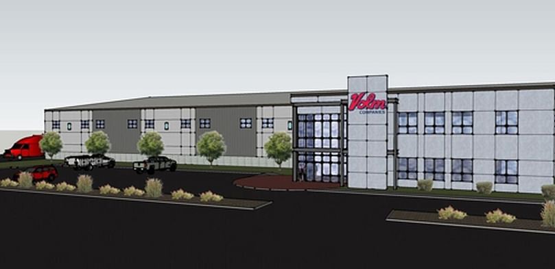 Artist rendering of the new Volm facility in Pasco, Washington