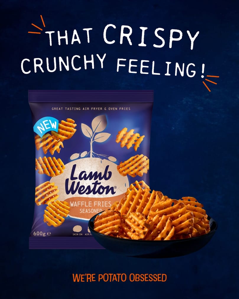 Lamb Weston Waffle Fries Seasoned