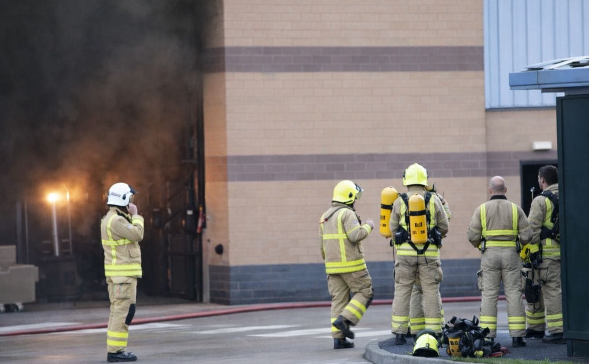 Major fryer fire in Walkers Leicester chips plant