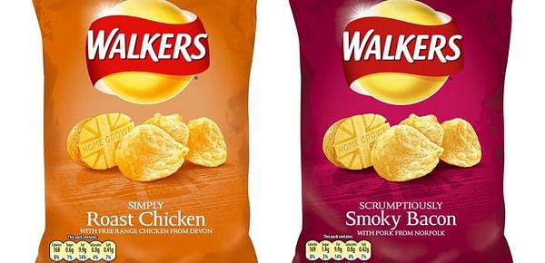  Walkers crisps with real meat