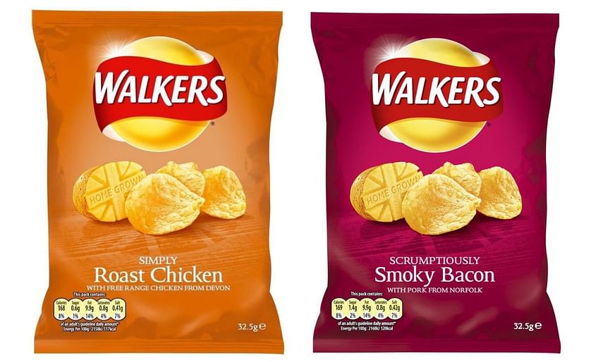 Walkers' new potato crisps range uses real meat