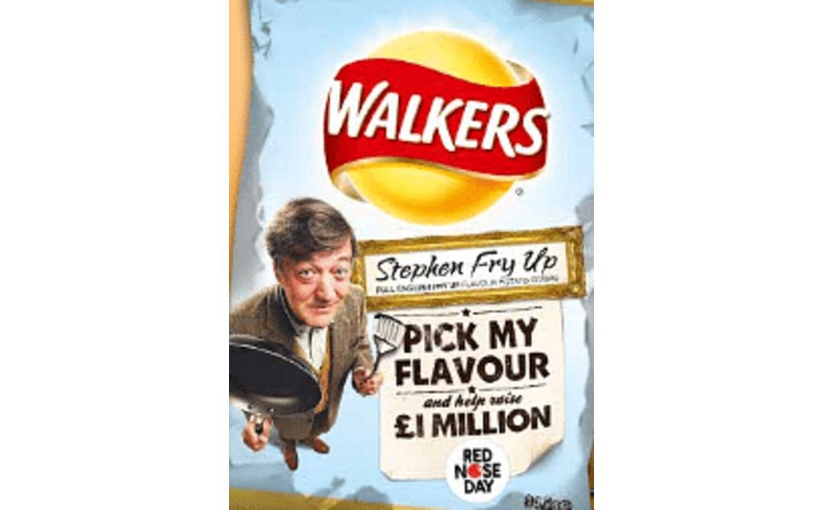 Walkers crisps featuring Steven Fry Walkers crisps featuring Steven Fry