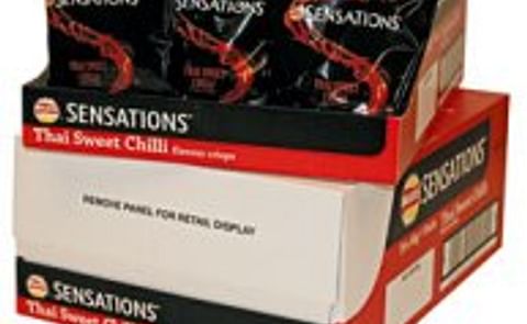 Inspirepack retail ready Shelf and Display unit for Walkers Sensations wins UK packaging award Inspirepack retail ready Shelf and Display unit for Walkers Sensations wins UK packaging award