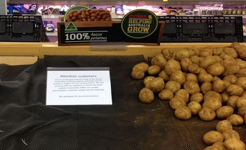 Australia: Extreme weather brings potato shortage and sends prices soaring
