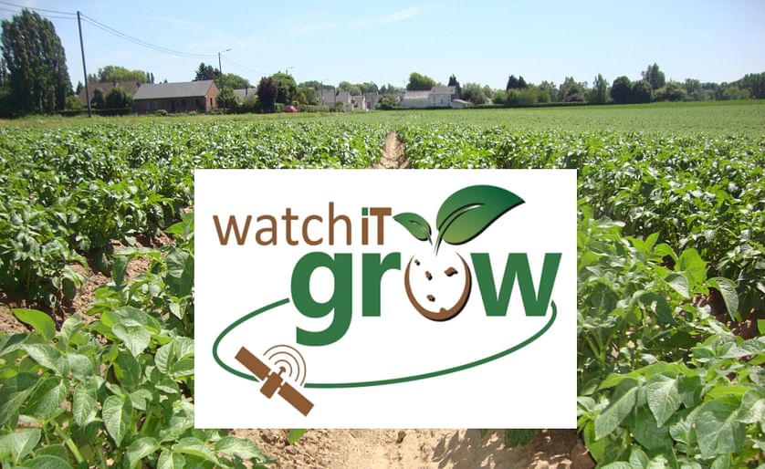 This Potato field in Belgium is featured on the homepage of the geo-information system WatchITgrow (WatchITgrow.be) that was launched last week by stakeholders of the Belgian potato sector.