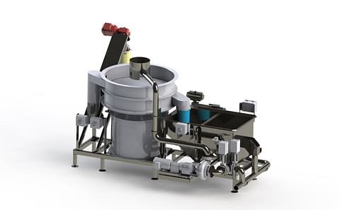 Vanmark Water Reclamation System: Significantly reduce water use for potato peeling through recirculation