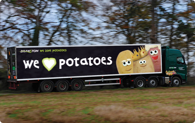 We love potatoes We love potatoes