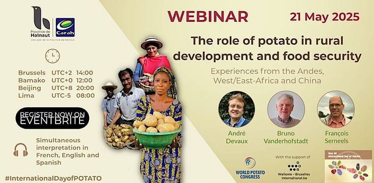 WPC Global Webinar: The Role of Potato in Rural Development and Food Security