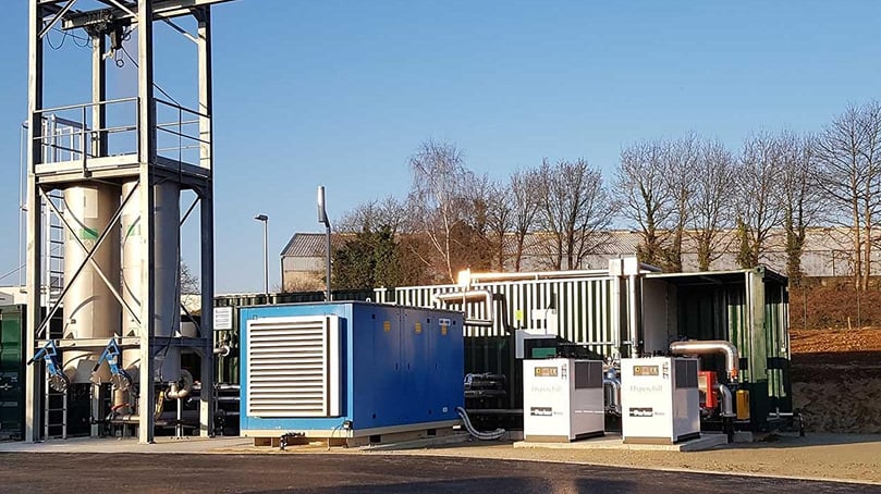 The WELTEC biogas plant at ALTHO The WELTEC biogas plant at ALTHO
