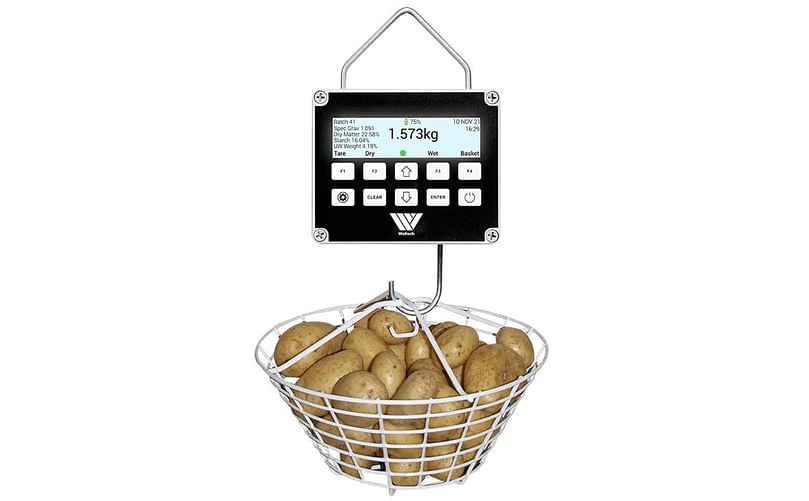 Weltech PW4 with potatoes