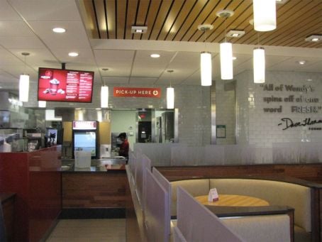 Wendy's Canada redesigned interior Wendy's Canada redesigned interior