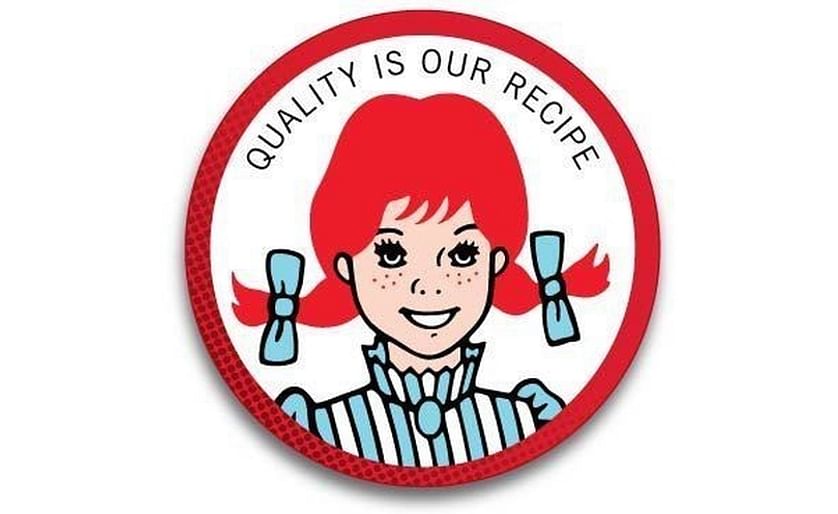 Detail of the Wendy's Logo