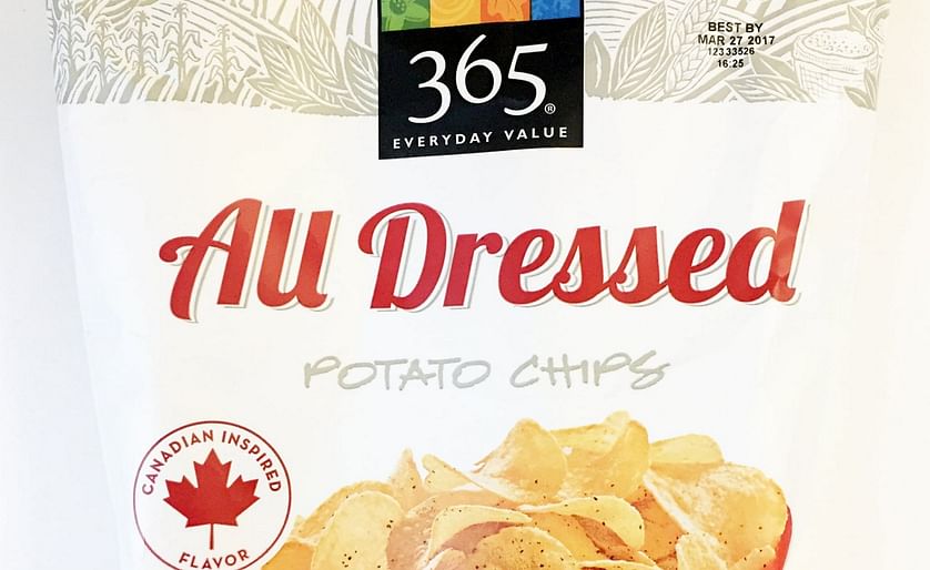 All dressed potato chips from Whole Foods Market private label brand 365 Everyday Value.