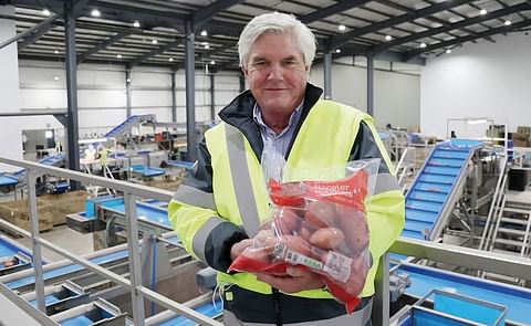 Joe Dennigan wants to supply good quality table potatoes all year round. Joe Dennigan wants to supply good quality table potatoes all year round.