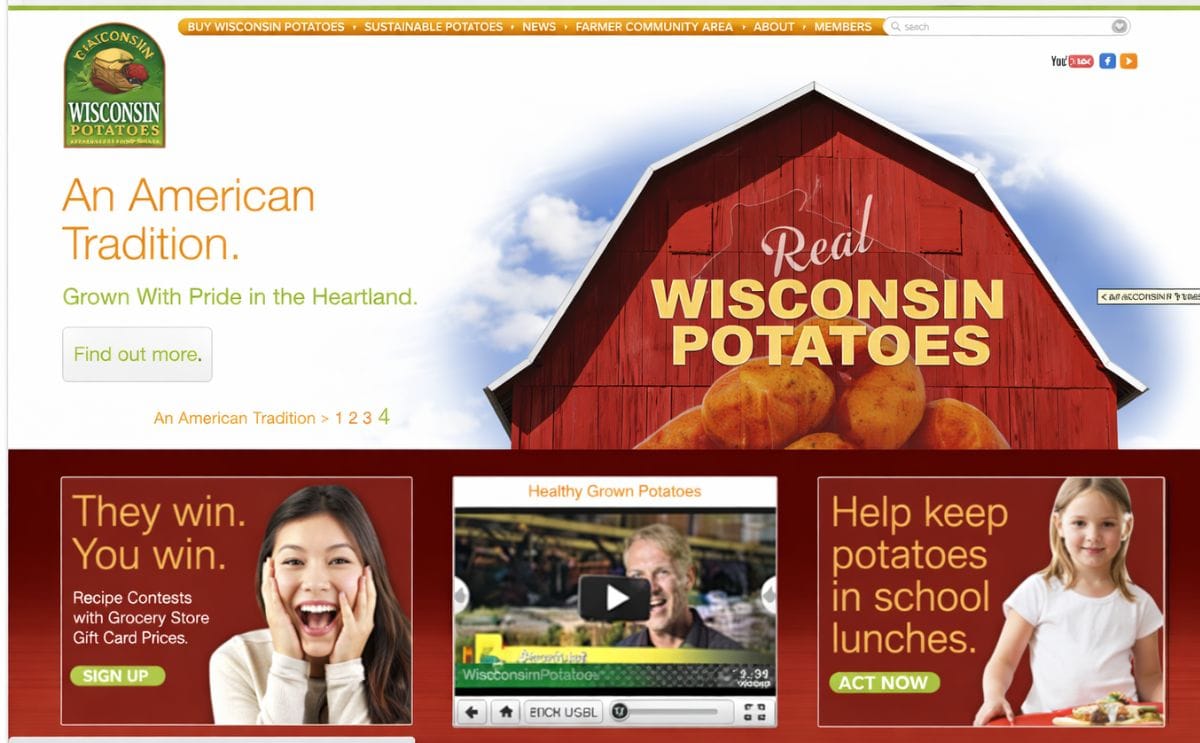 Wisconsin Potato and Vegetable Growers launch New website
