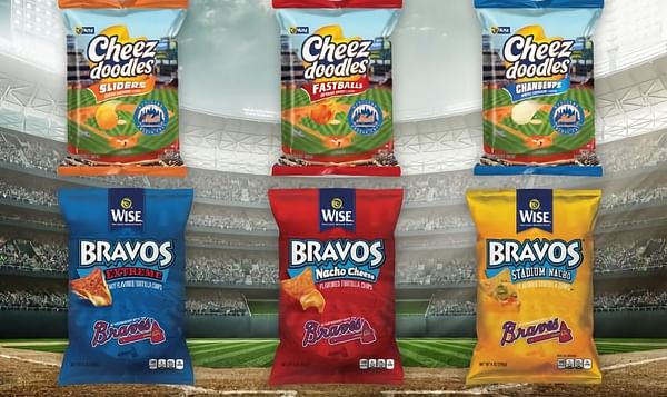 US Pro Baseball teams cash in on specifically designed and branded Wise Snacks