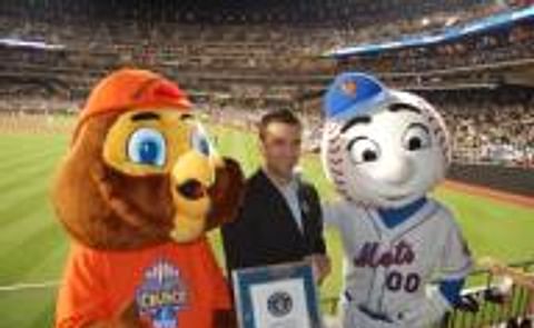 WISE potato chips set world CRUNCH record during baseball game. WISE potato chips set world CRUNCH record during baseball game.