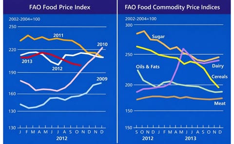 Sharp decline in cereal prices drives down FAO Food Price Index Sharp decline in cereal prices drives down FAO Food Price Index