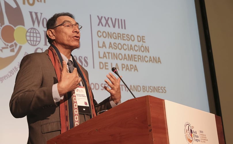 World Potato Congress 2018 was inaugurated on May 28 by the President of Peru, Martín Vizcarra World Potato Congress 2018 was inaugurated on May 28 by the President of Peru, Martín Vizcarra