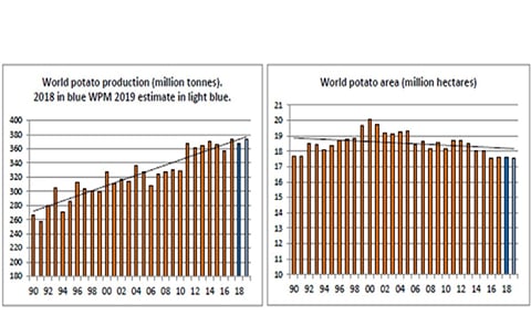 World Revised Figures Show Halt in Rise in Potato Production World Revised Figures Show Halt in Rise in Potato Production