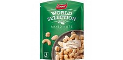 World Selection of nuts and fruits