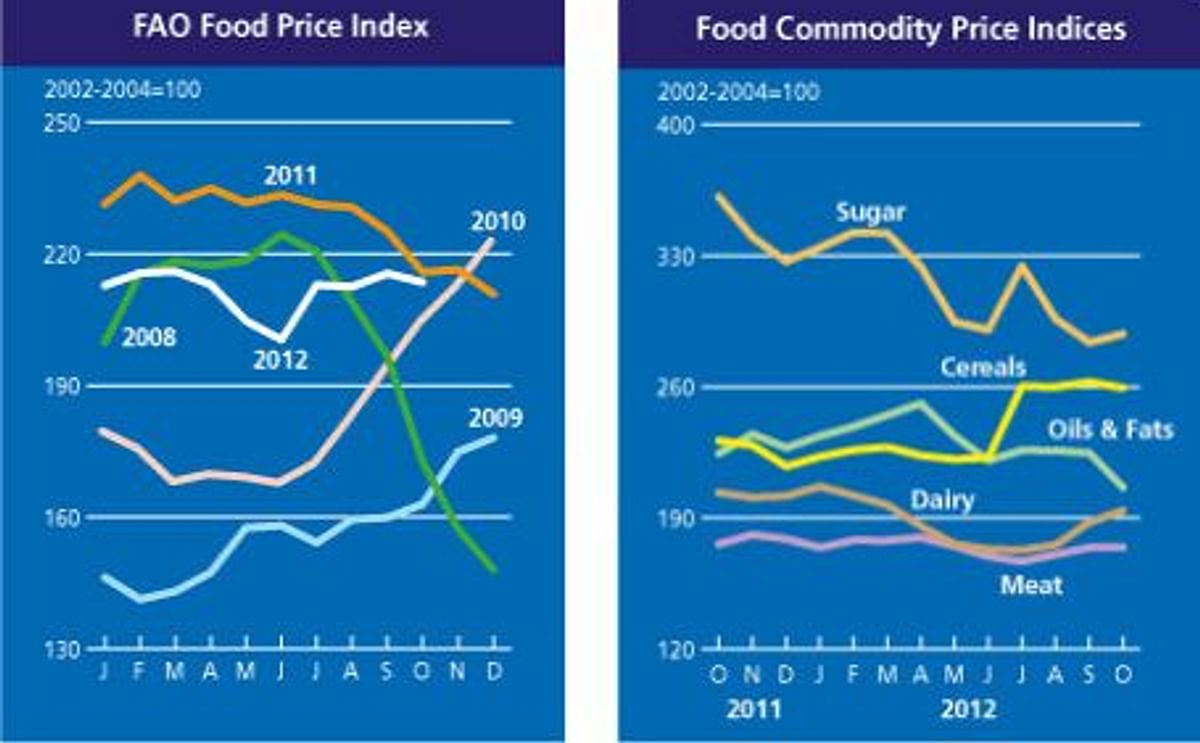 The FAO Food Price Index fell in October