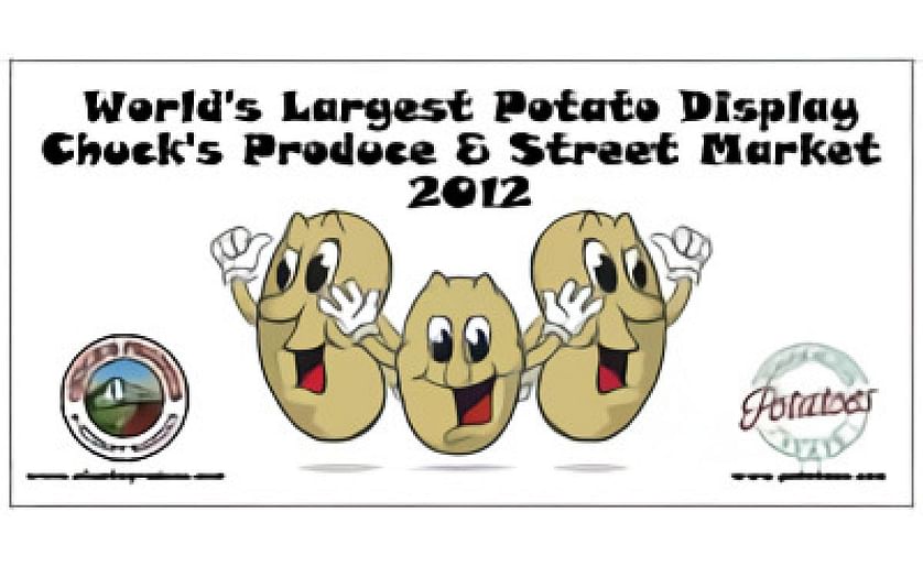 New record setting potato display in Washington State