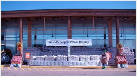 Sobeys Display of PEI Potatoes sets world record