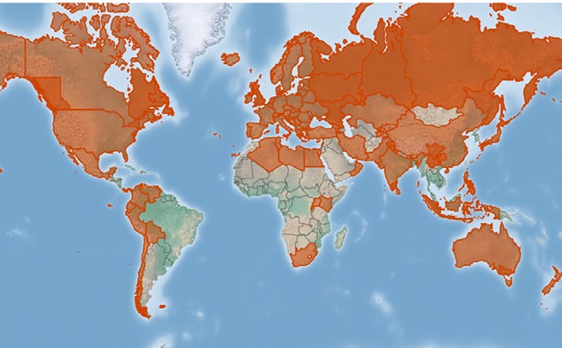 Worldwide distribution of Potato Cysts Nematodes. (Courtesy: CABI (2024)) Worldwide distribution of Potato Cysts Nematodes. (Courtesy: CABI (2024))