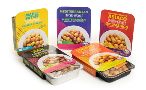 Potato company W.P. Griffin Inc. is launching 'Potato Cuisine' Microwaveable Mini Potatoes with selected spices from around the world Potato company W.P. Griffin Inc. is launching 'Potato Cuisine' Microwaveable Mini Potatoes with selected spices from around the world