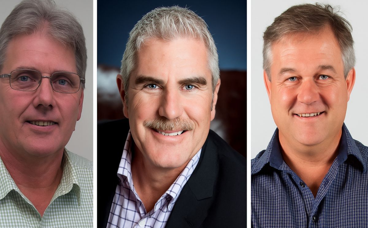World Potato Congress Inc. appointed Dr. Peter VanderZaag (left) and John Jamieson (middle) to the Board of Directors and André Jooste (right) to th International Advisory Committee