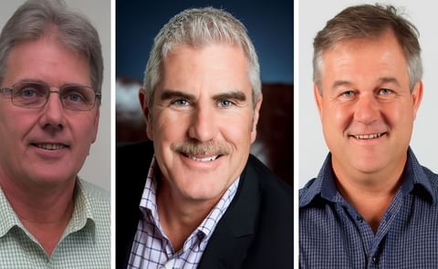 World Potato Congress Inc. appointed Dr. Peter VanderZaag (left) and John Jamieson (middle) to the Board of Directors and André Jooste (right) to th International Advisory Committee World Potato Congress Inc. appointed Dr. Peter VanderZaag (left) and John Jamieson (middle) to the Board of Directors and André Jooste (right) to th International Advisory Committee