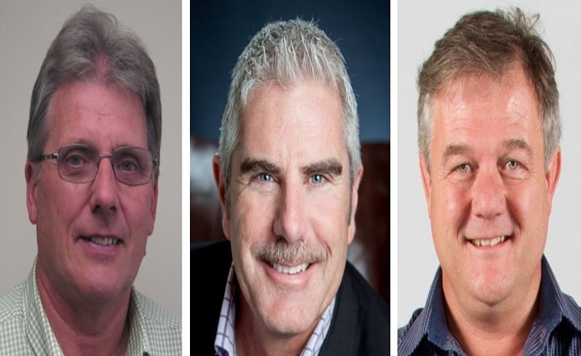 World Potato Congress Inc. appointed Dr. Peter VanderZaag (left) and John Jamieson (middle) to the Board of Directors and André Jooste (right) to the International Advisory Committee