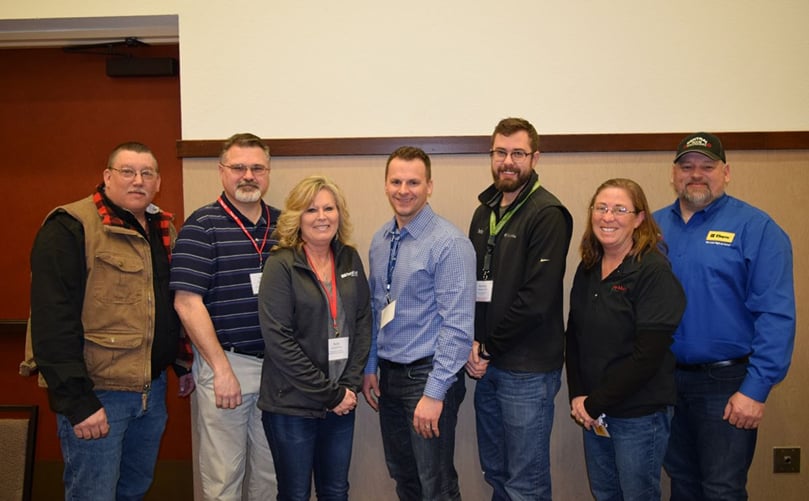 From left to right: Paul Cieslewicz, Rich Wilcox, Sally Suprise, Justin Yach, Kenton Mehlberg, Julie Cartwright and Chris Brooks. From left to right: Paul Cieslewicz, Rich Wilcox, Sally Suprise, Justin Yach, Kenton Mehlberg, Julie Cartwright and Chris Brooks.