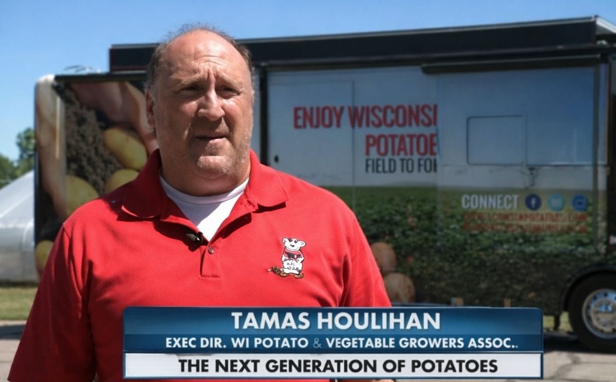 Tamas Houlihan, Executive Director of the Wisconsin Potato and Vegetable Growers Association