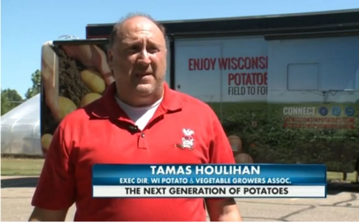 Tamas Houlihan, Executive Director of the Wisconsin Potato and Vegetable Growers Association Tamas Houlihan, Executive Director of the Wisconsin Potato and Vegetable Growers Association