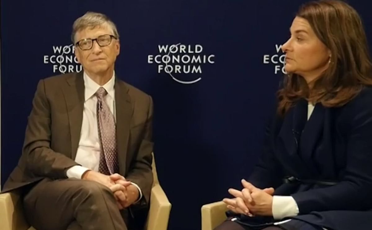 Bill and Melinda Gates talk with WSJ's Rebecca Blumenstein at the World Economic Forum in Davos, Switzerland, about digital technology and how genetically modified organisms are the key to ending hunger in Africa.