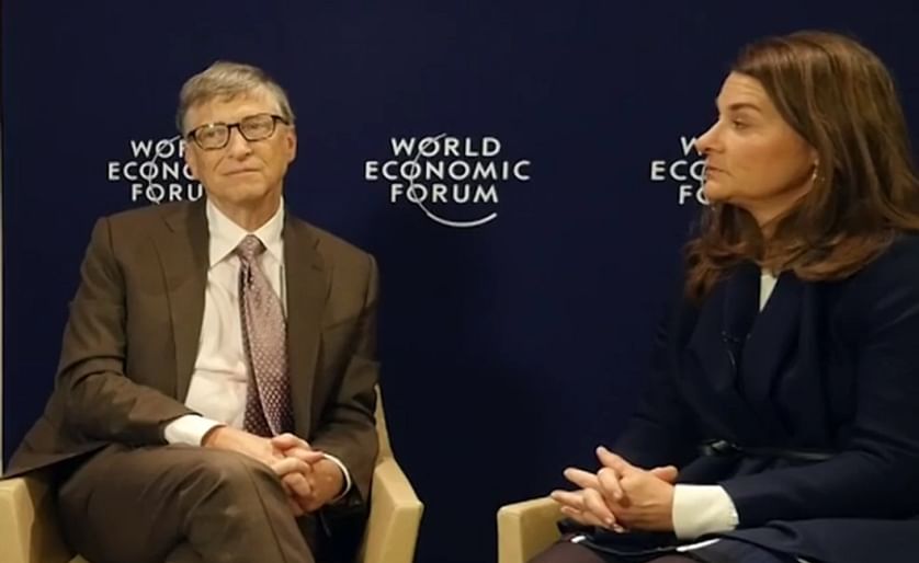 Bill and Melinda Gates talk with WSJ's Rebecca Blumenstein at the World Economic Forum in Davos, Switzerland, about digital technology and how genetically modified organisms are the key to ending hunger in Africa.