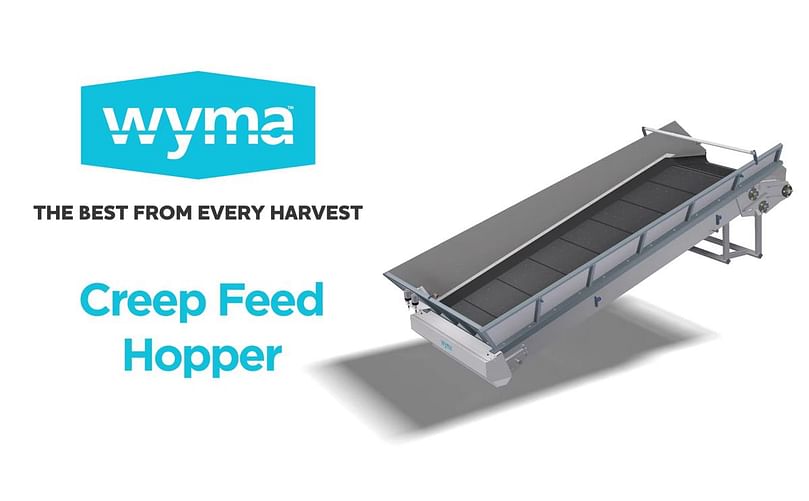 Wyma Creep Feed Hopper