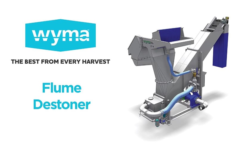Wyma Flume Destoner